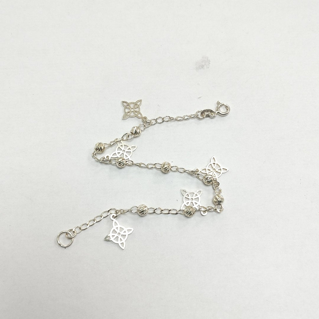PULSERA TEJIDO ESPECIAL PLATA .925 18 CM 3.2 GR (NUEVO)