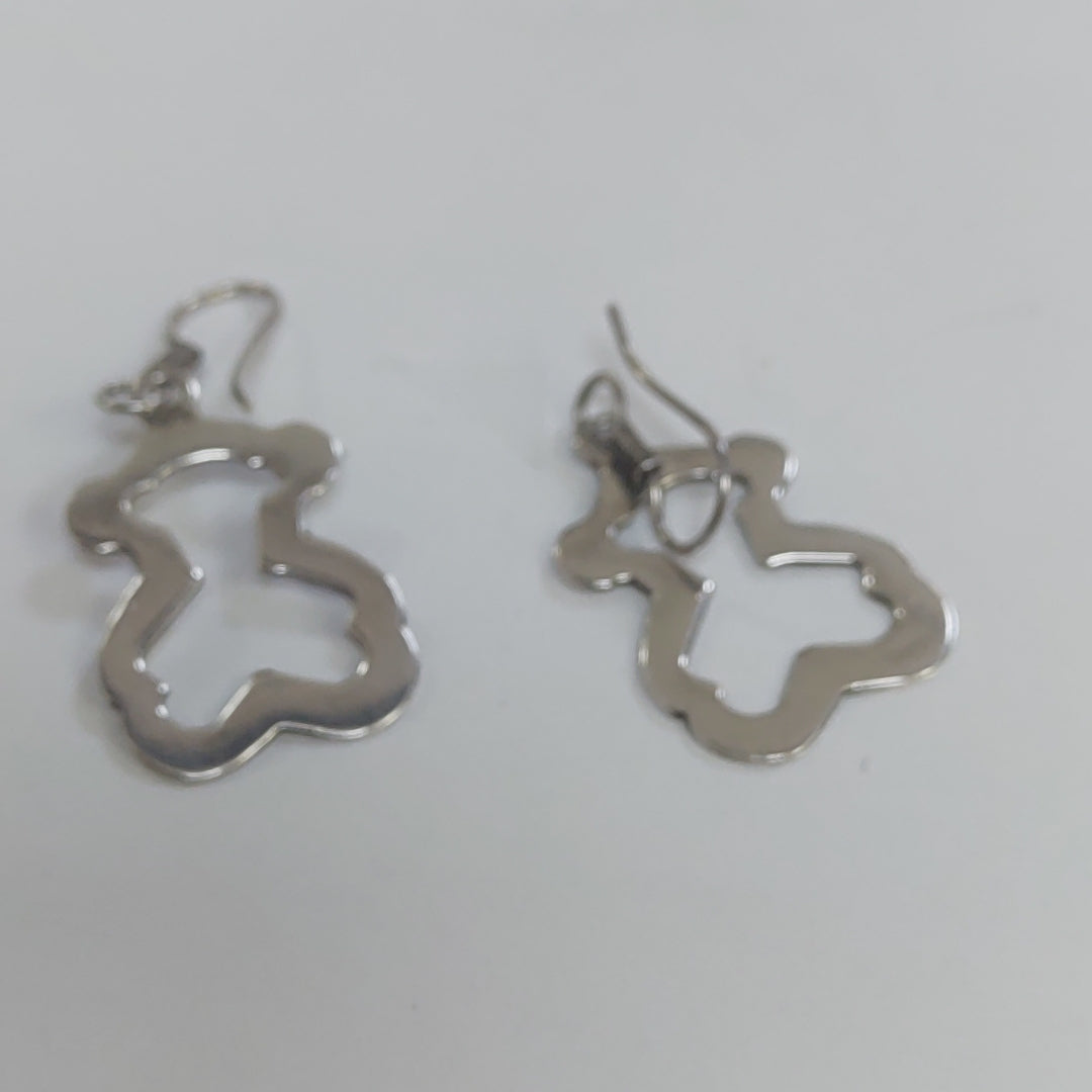 ARETES PAR PLATA 2.9 GRMS (SEMINUEVO)