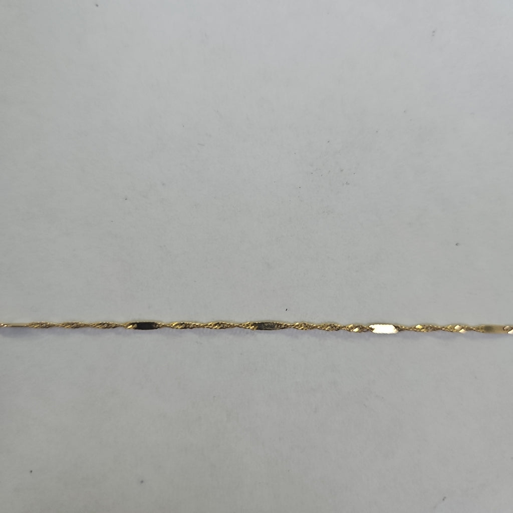 CADENA ORO 14 K 1.4 GRMS (SEMINUEVO)