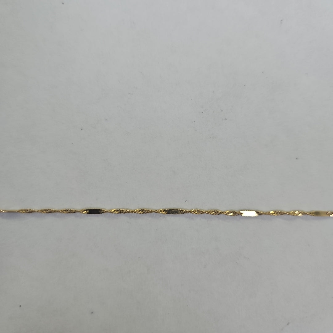 CADENA ORO 14 K 1.4 GRMS (SEMINUEVO)