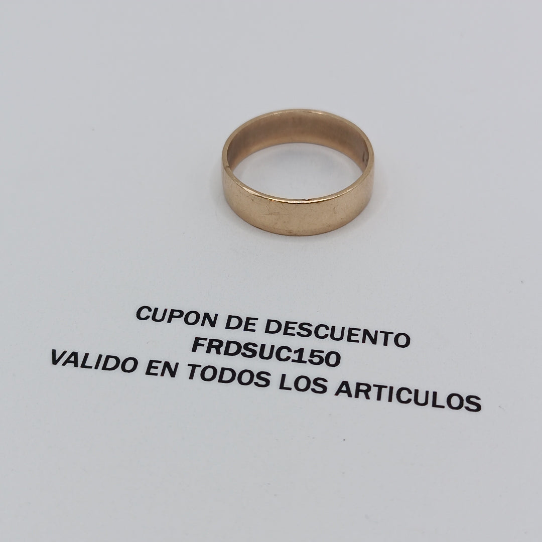 ARGOLLA ORO 14 K 4.9 GRMS (SEMINUEVO)