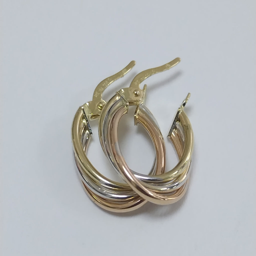ARRACADAS ORO 14K 1.5 (NUEVO)