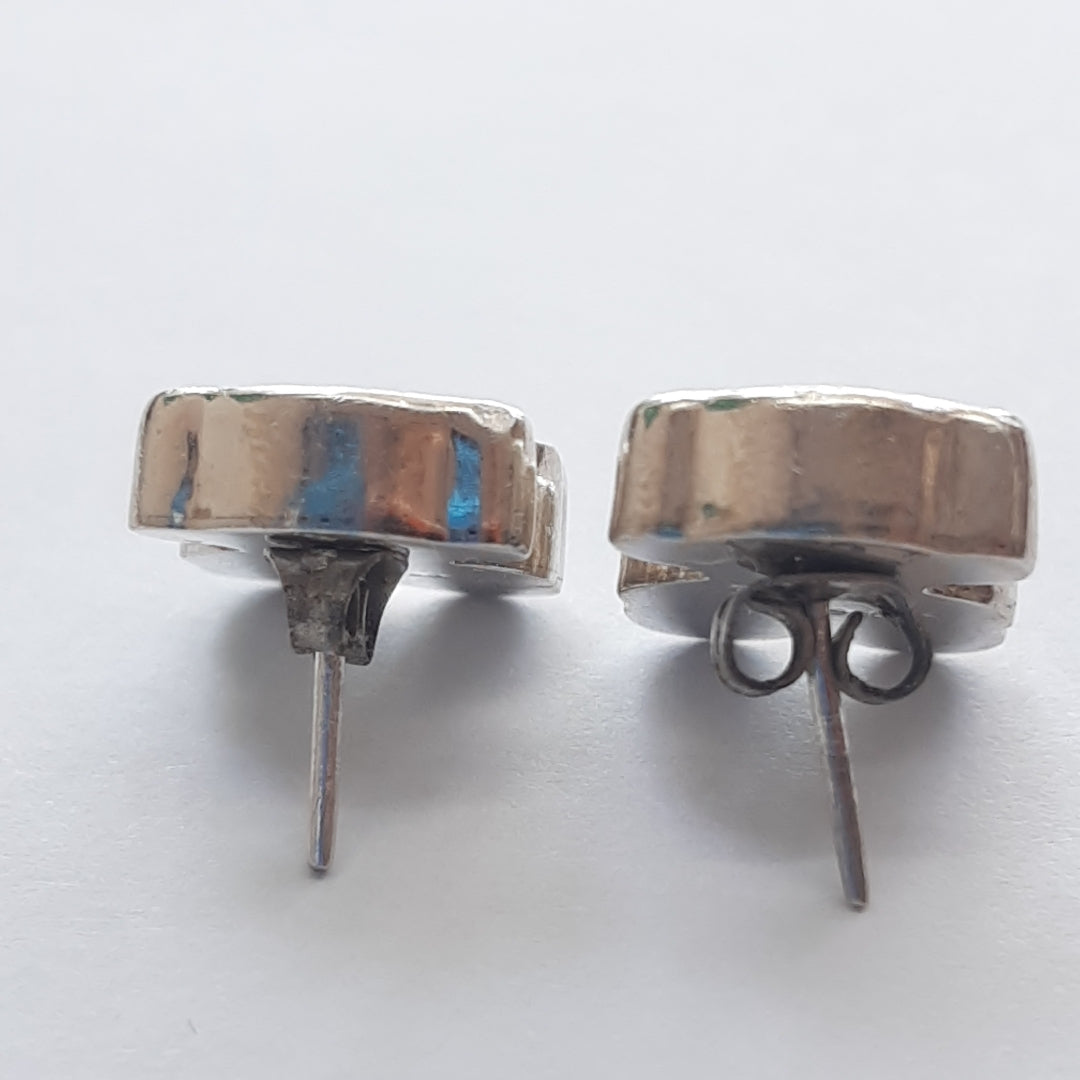 BROQUELES PAR PLATA 4,60 GRMS (SEMINUEVO)