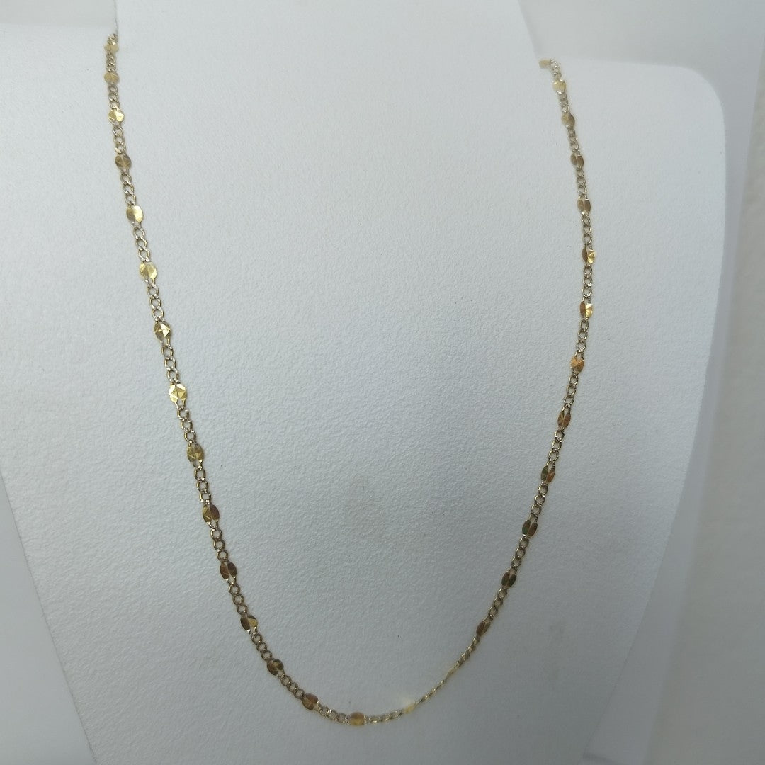 CADENA ORO 14 K 1.6 GRMS (SEMINUEVO)