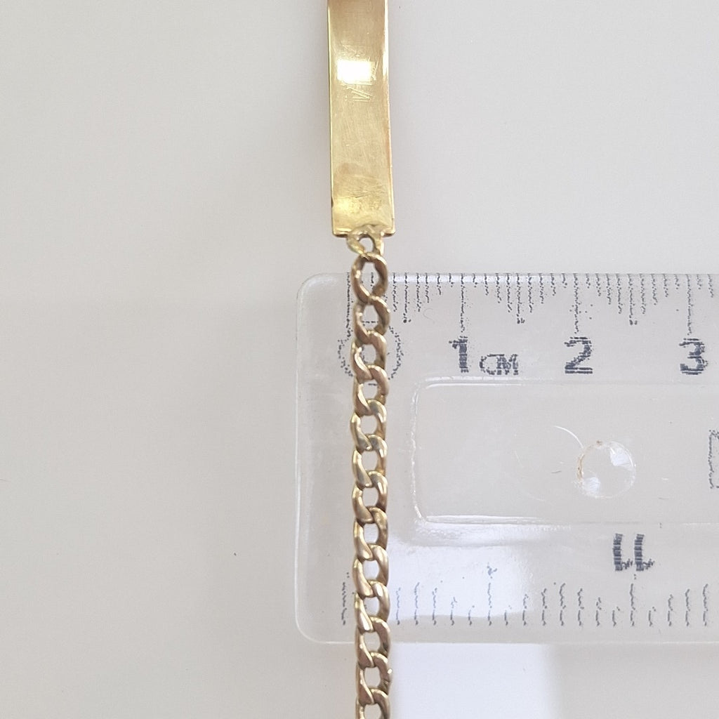 ESCLAVA ORO 10 K 4.9 GRMS (SEMINUEVO)