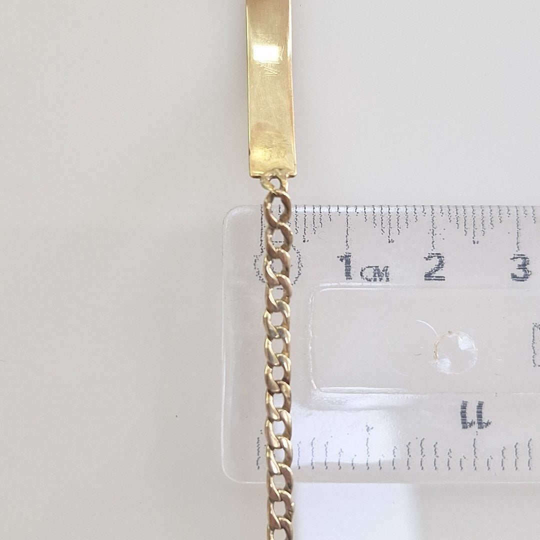ESCLAVA ORO 10 K 4.9 GRMS (SEMINUEVO)