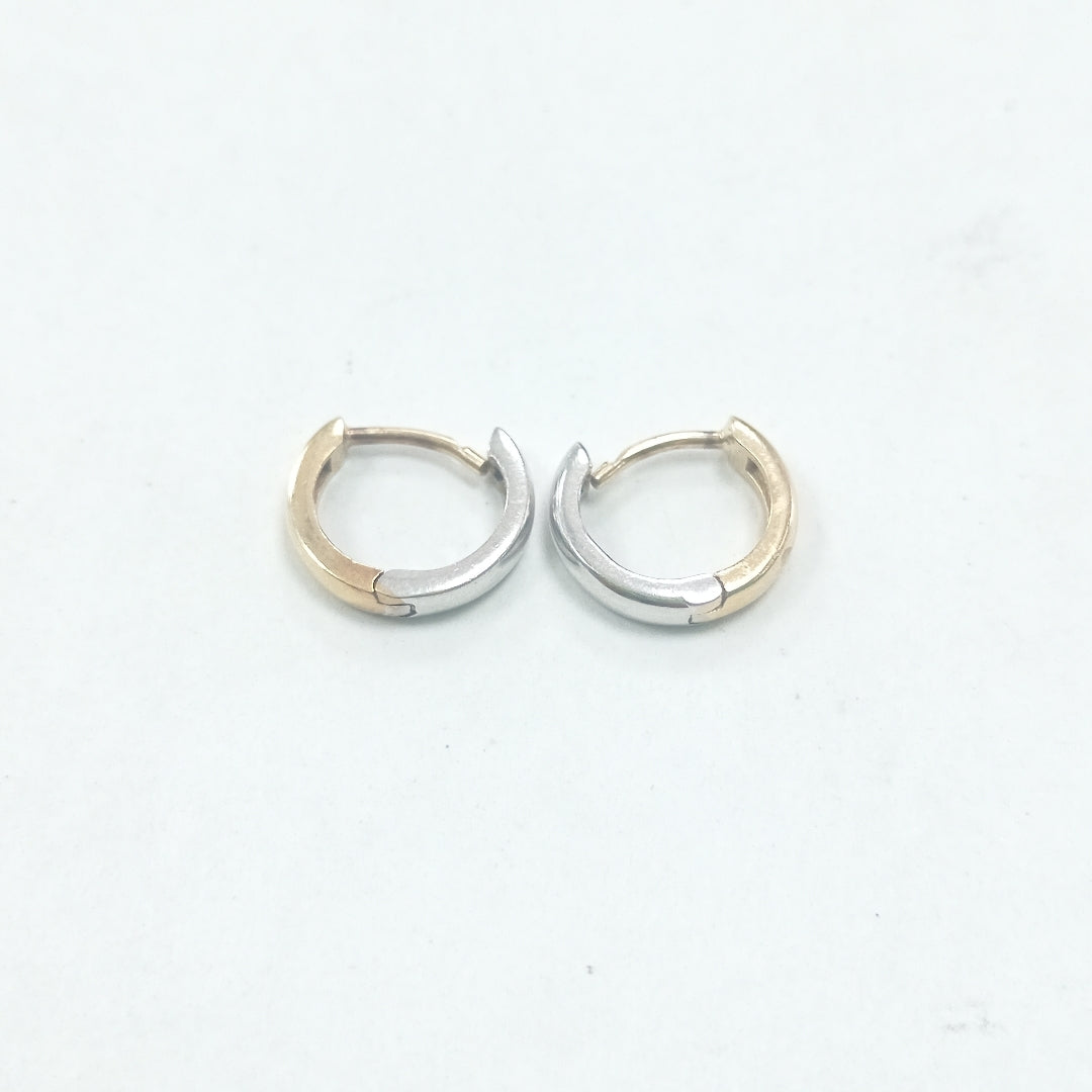 ARRACADAS PAR ORO 14 K 1.4 GRMS (SEMINUEVO)