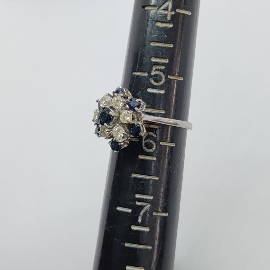 ANILLITO ORO BLANCO 14 K 3.5 GRMS (SEMINUEVO)
