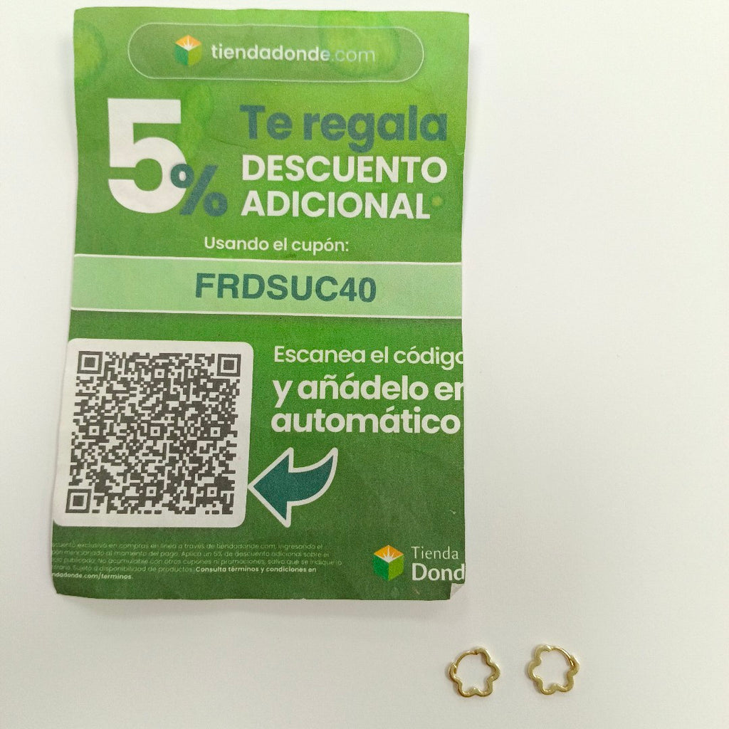 HUGGIES ORO 14K 1.4 (NUEVO)
