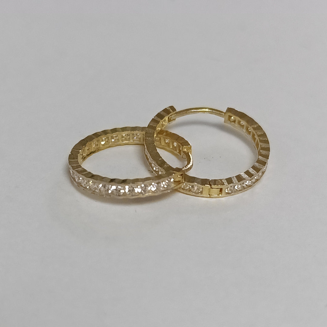 ARETES PAR ORO 10 K 1.5 GRMS (SEMINUEVO)