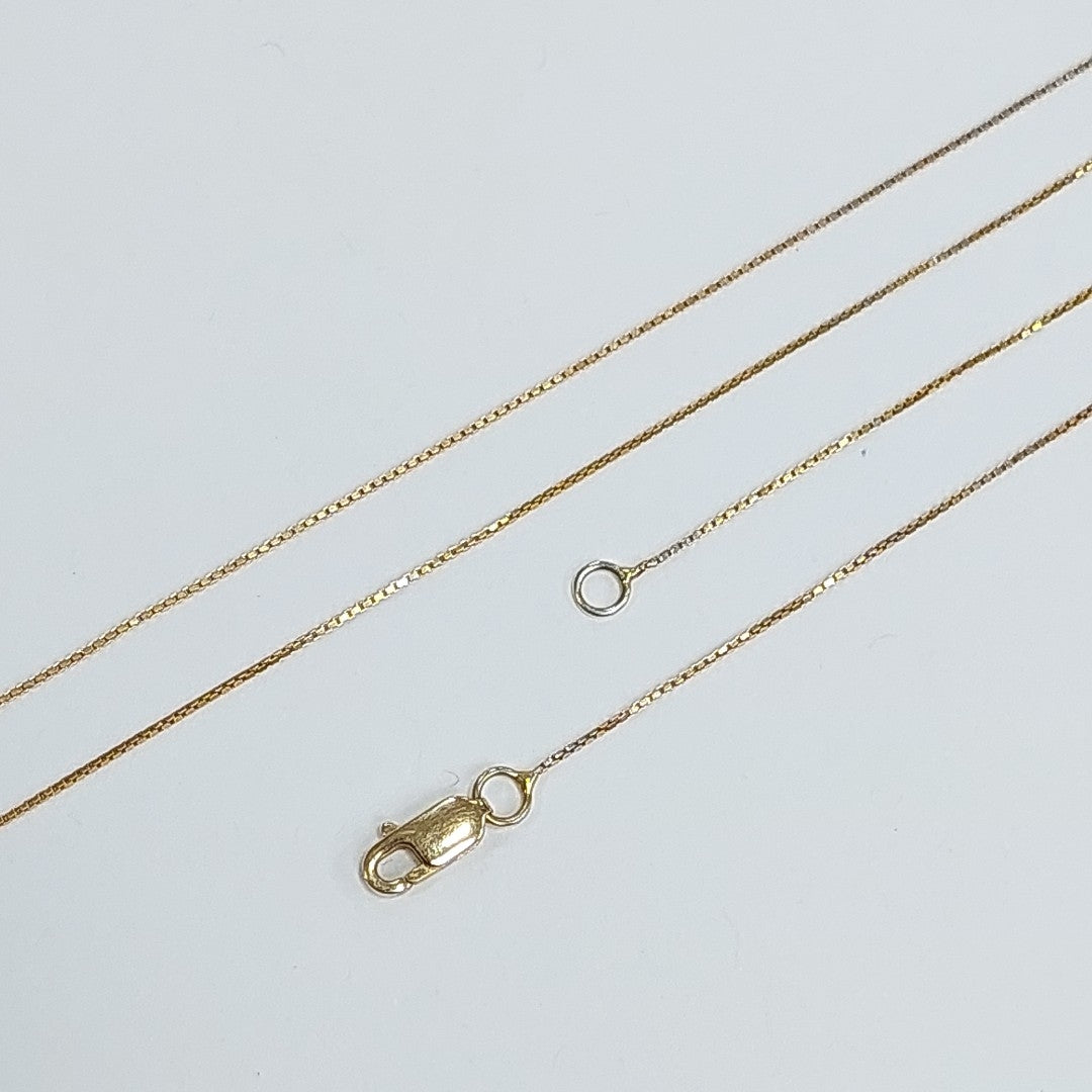 CADENA ORO 14 K 1,30 GRMS (SEMINUEVO)