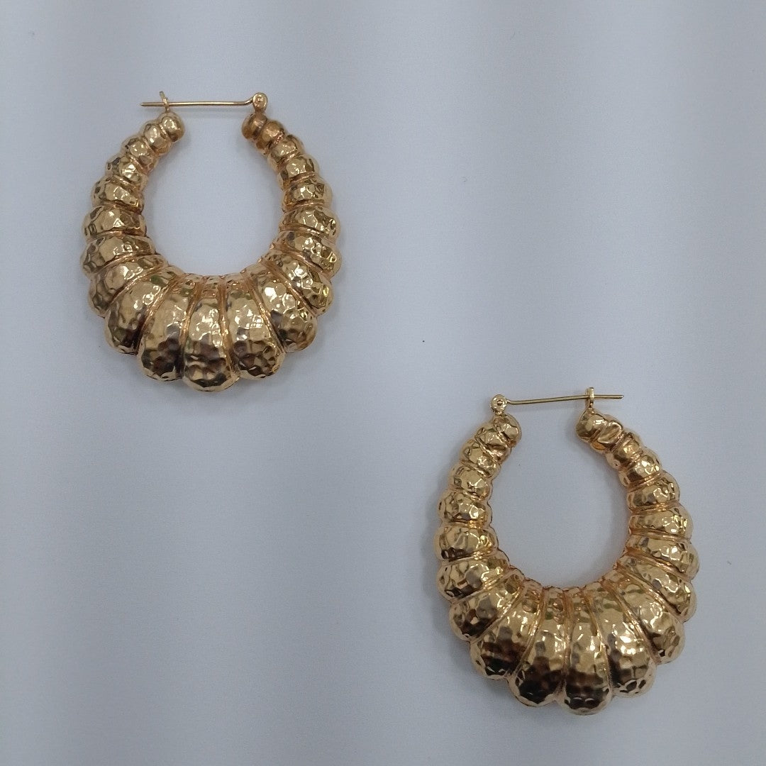 ARRACADAS PAR ORO 10 K 9,70 GRMS (SEMINUEVO)