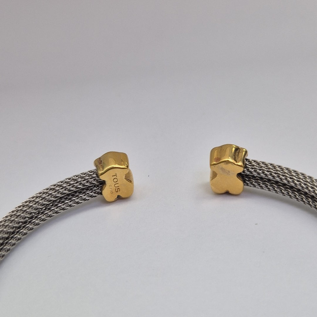 PULSERA RIGIDA ORO 18 K 8.7 GRMS (SEMINUEVO)
