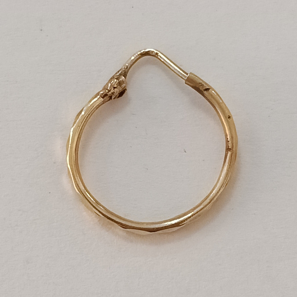 ARRACADAS PAR ORO 10 K 0,80 GRMS (SEMINUEVO)