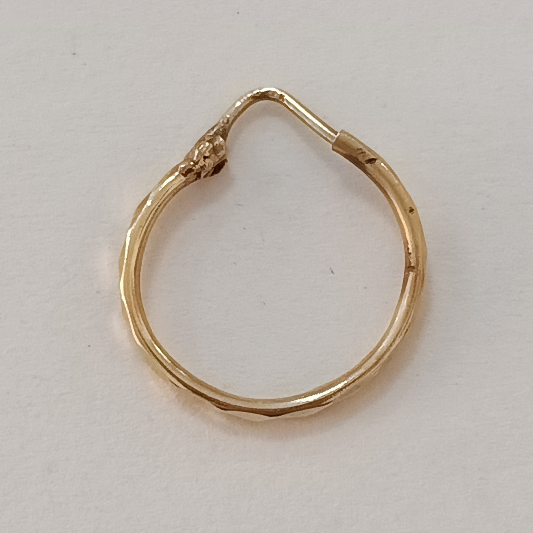 ARRACADAS PAR ORO 10 K 0,80 GRMS (SEMINUEVO)