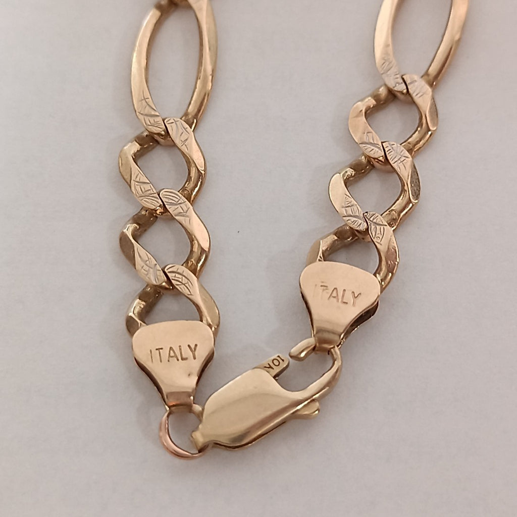 CADENA ORO, RODIADO 10 K 21.9 GRMS (SEMINUEVO)