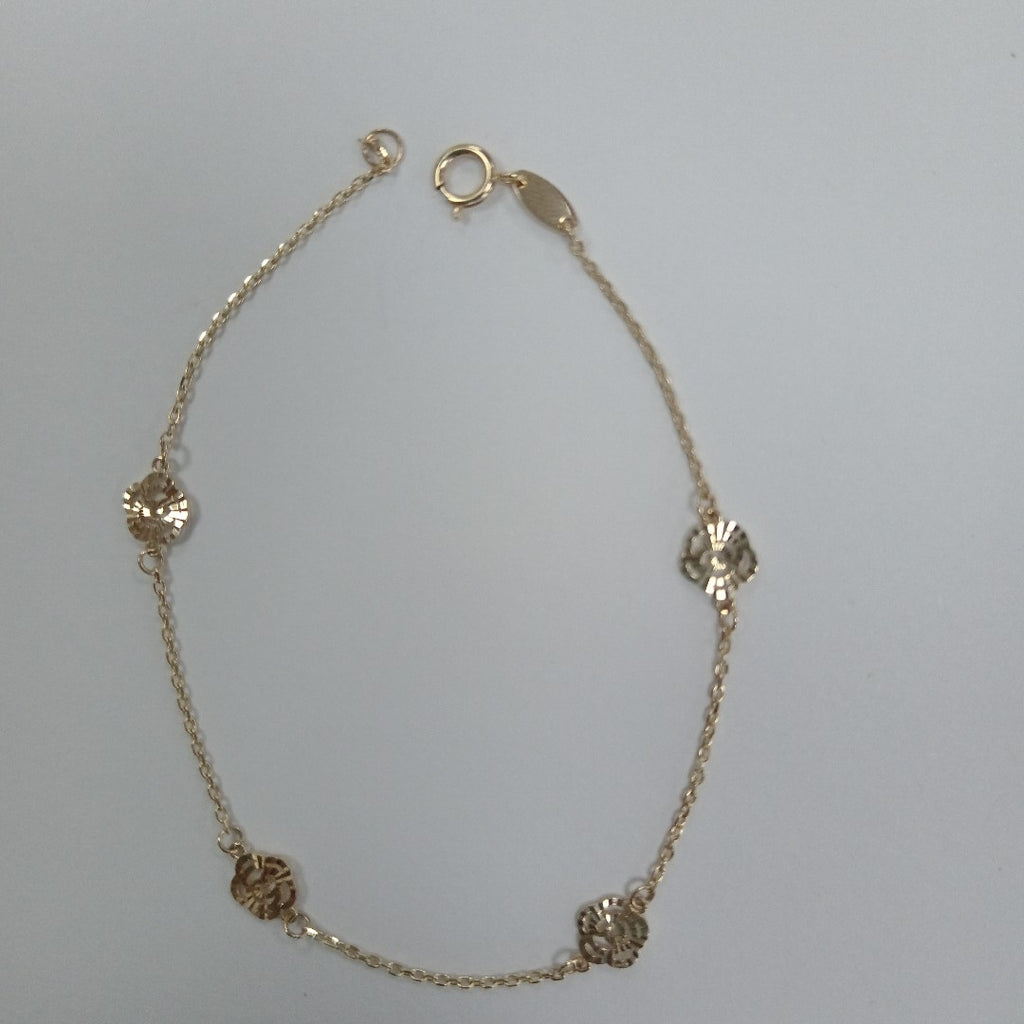 PULSERAS DAMA ORO 14K 1.2 (NUEVO)