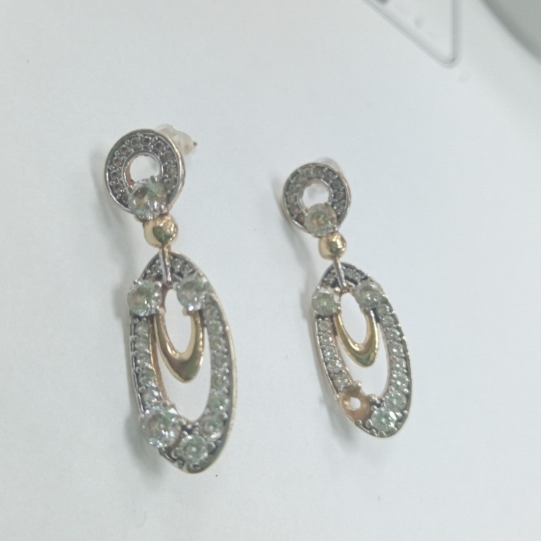 BROQUELES PAR ORO 14 K 5,40 GRMS (SEMINUEVO)