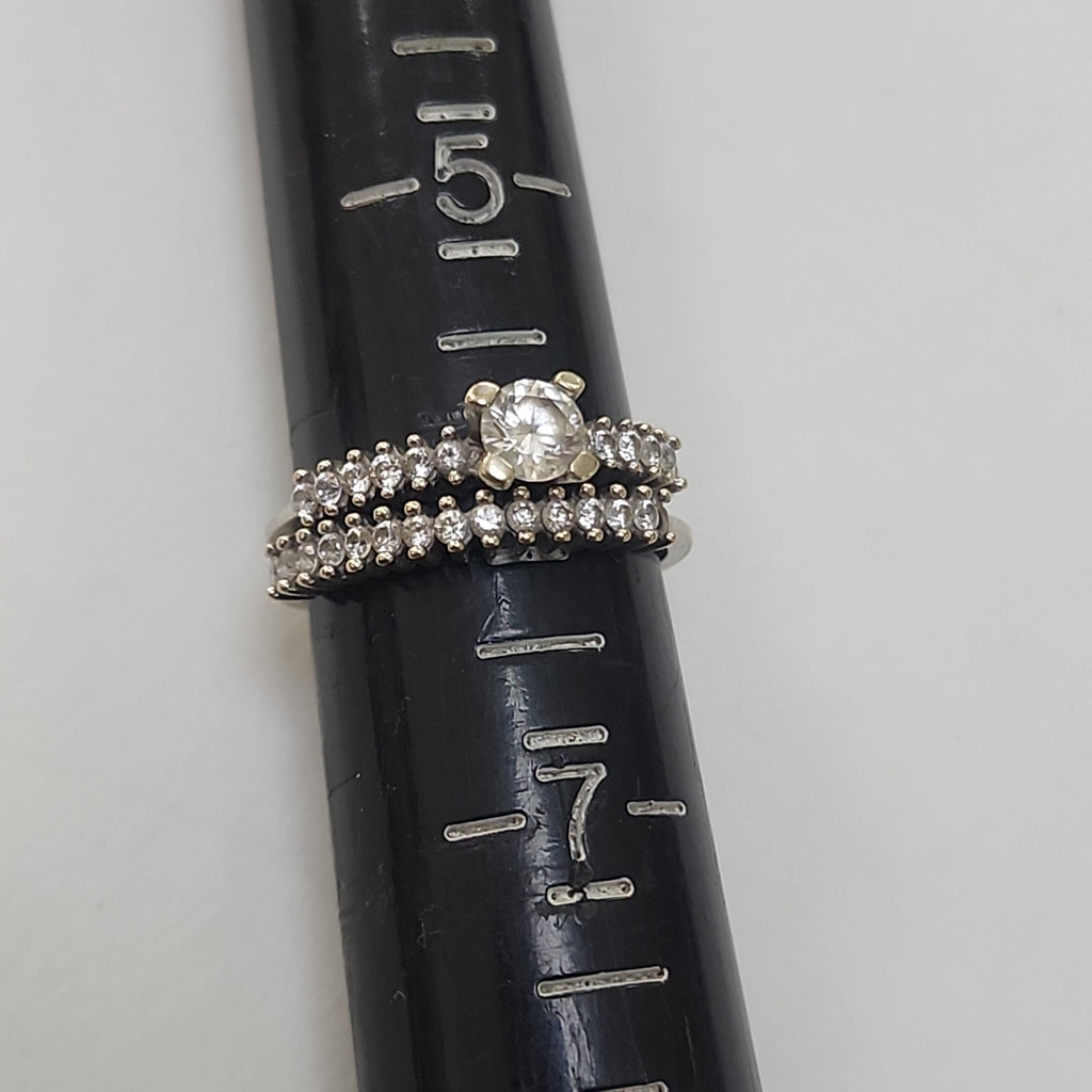 ANILLITO ORO BLANCO 14 K 3.5 GRMS (SEMINUEVO)