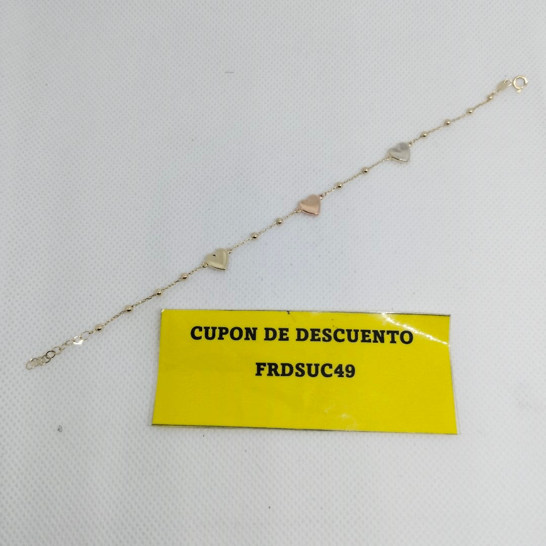 PULSERAS DAMA ORO 14K 2 (NUEVO)