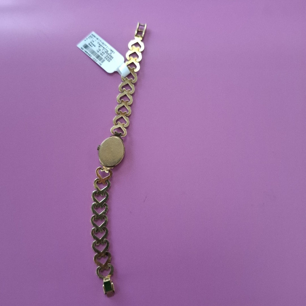 RELOJ CAJA Y PULSO ORO ORO 10 K 13.6 GRMS (SEMINUEVO)