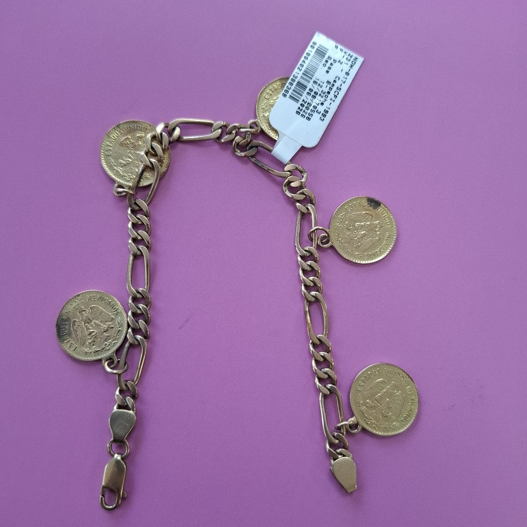 K1 29,90 GRMS 10 K IDENTIFICACIÓN PULSERA MATERIALES ORO ESPECIFICACIONES (SEMINUEVO)