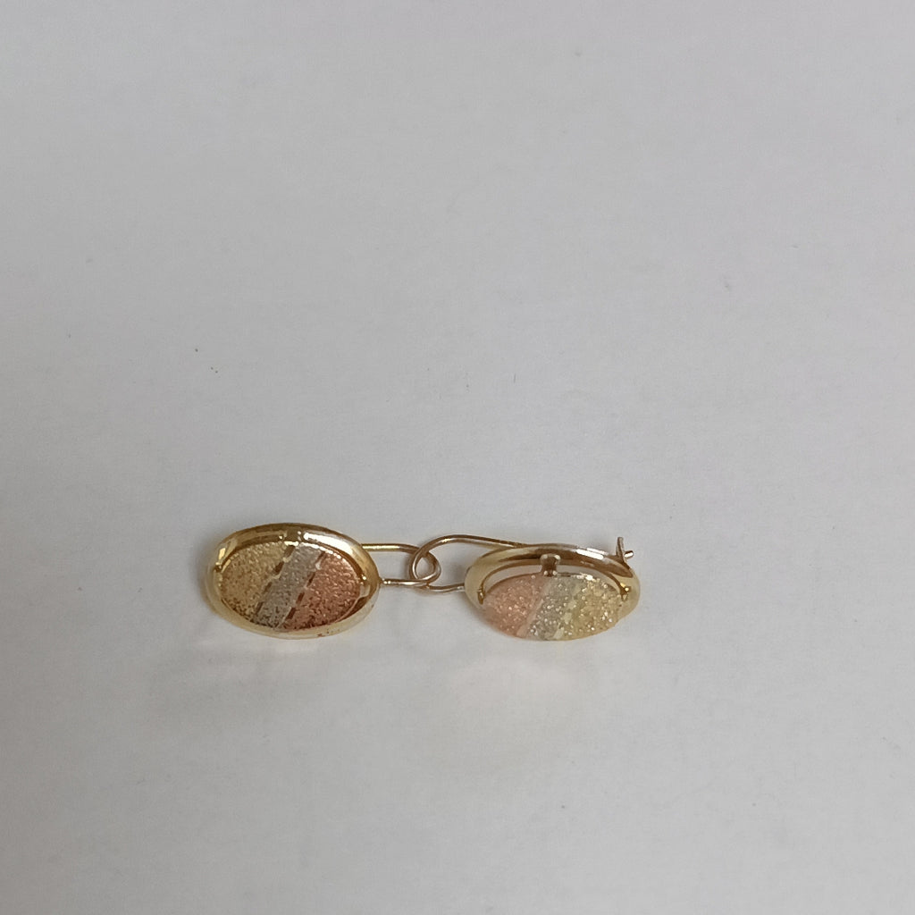 ARETES PAR ORO 10 K 1.4 GRMS (SEMINUEVO)