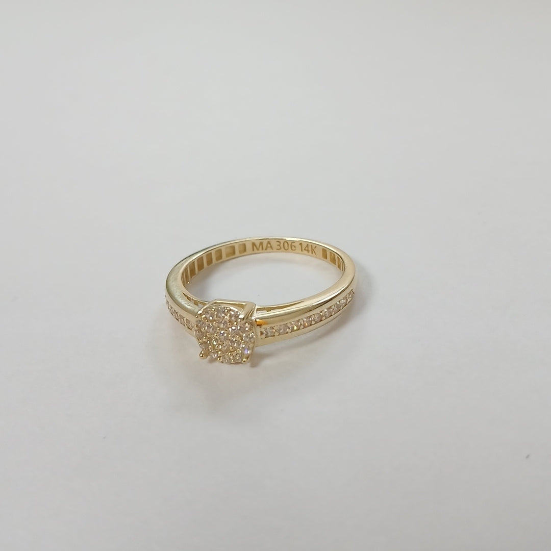 ANILLOS DAMA ORO 14K 2.1 (NUEVO)