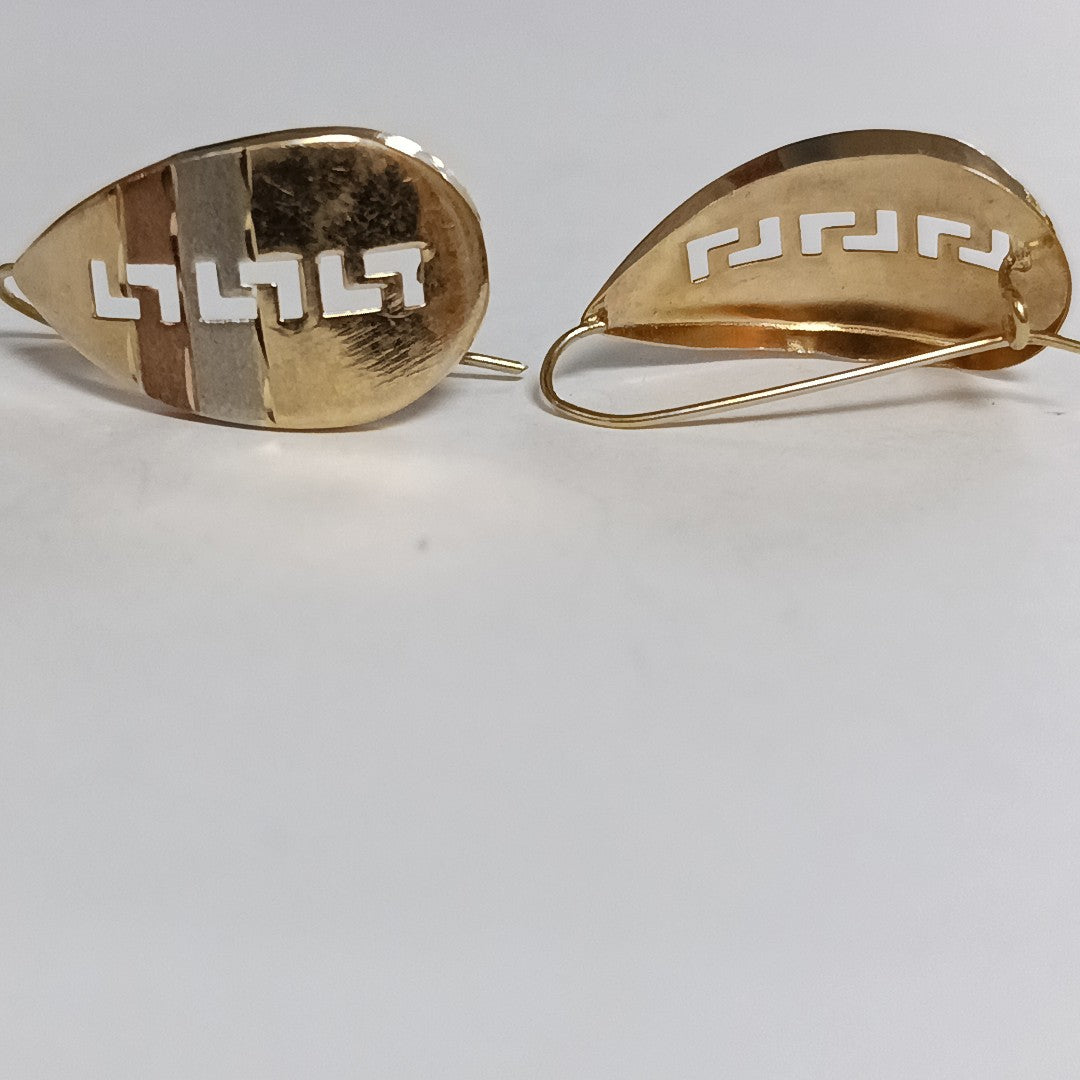 ARETES PAR ORO 10 K 1.9 GRMS (SEMINUEVO)