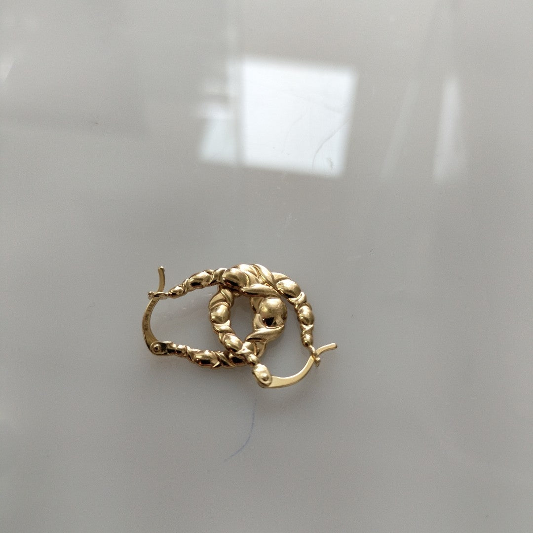ARRACADAS ORO 14K 1.2 (NUEVO)