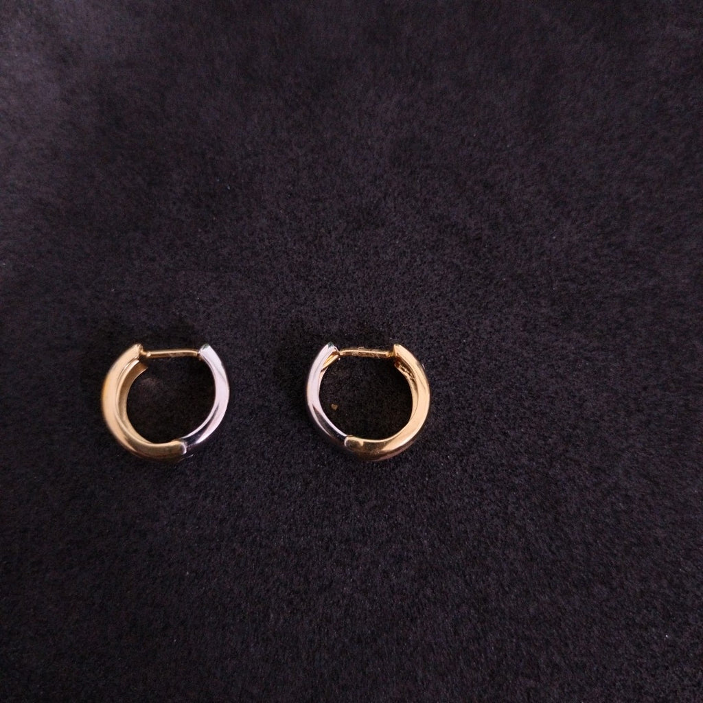 ARRACADAS PAR ORO 14 K 1,30 GRMS (SEMINUEVO)