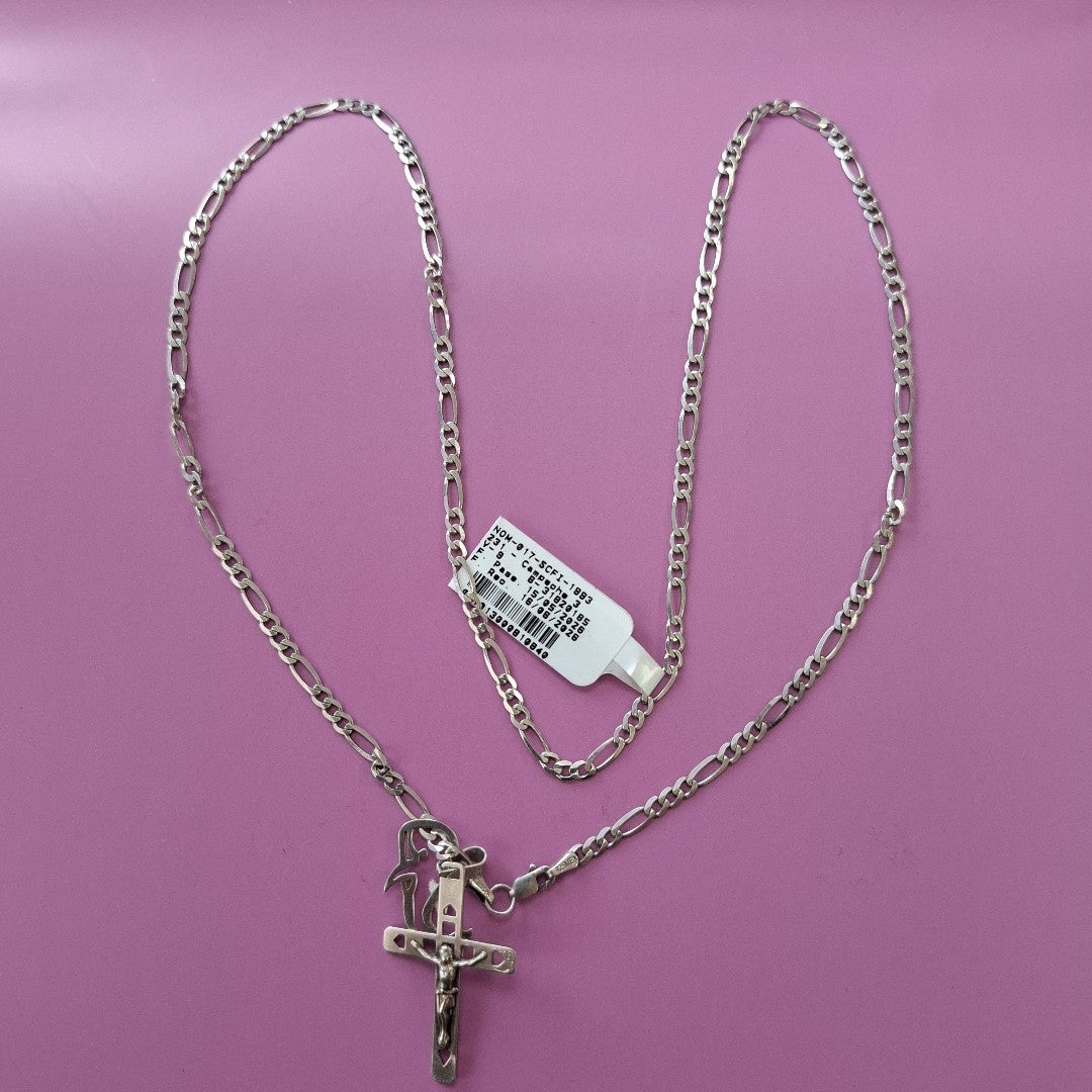 CADENA,DIJE PLATA 9,80 GRMS (SEMINUEVO)