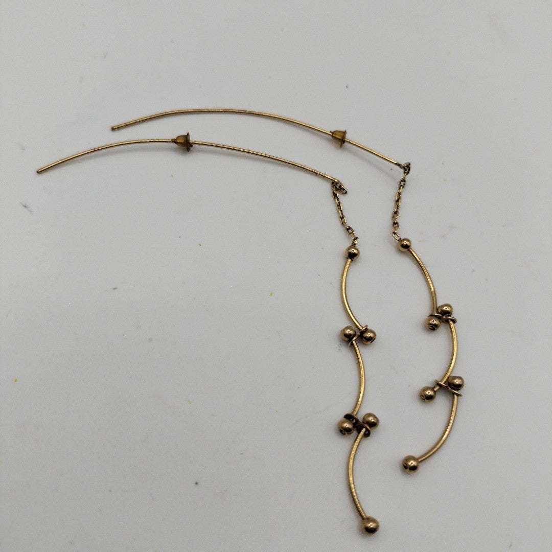ARETES PAR ORO 10 K 2.9 GRMS (SEMINUEVO)
