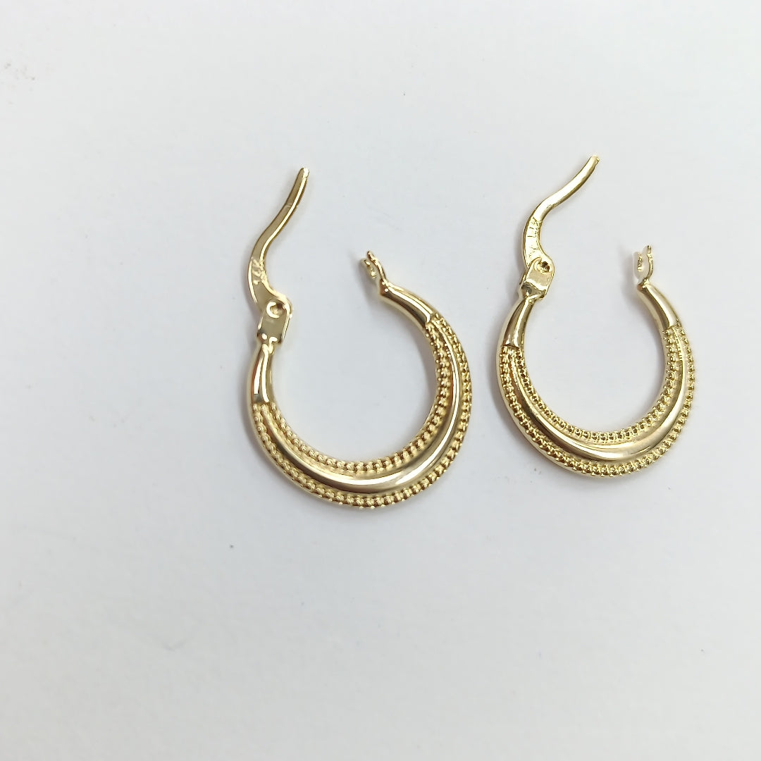 ARRACADAS ORO 14K 1.2 (NUEVO)