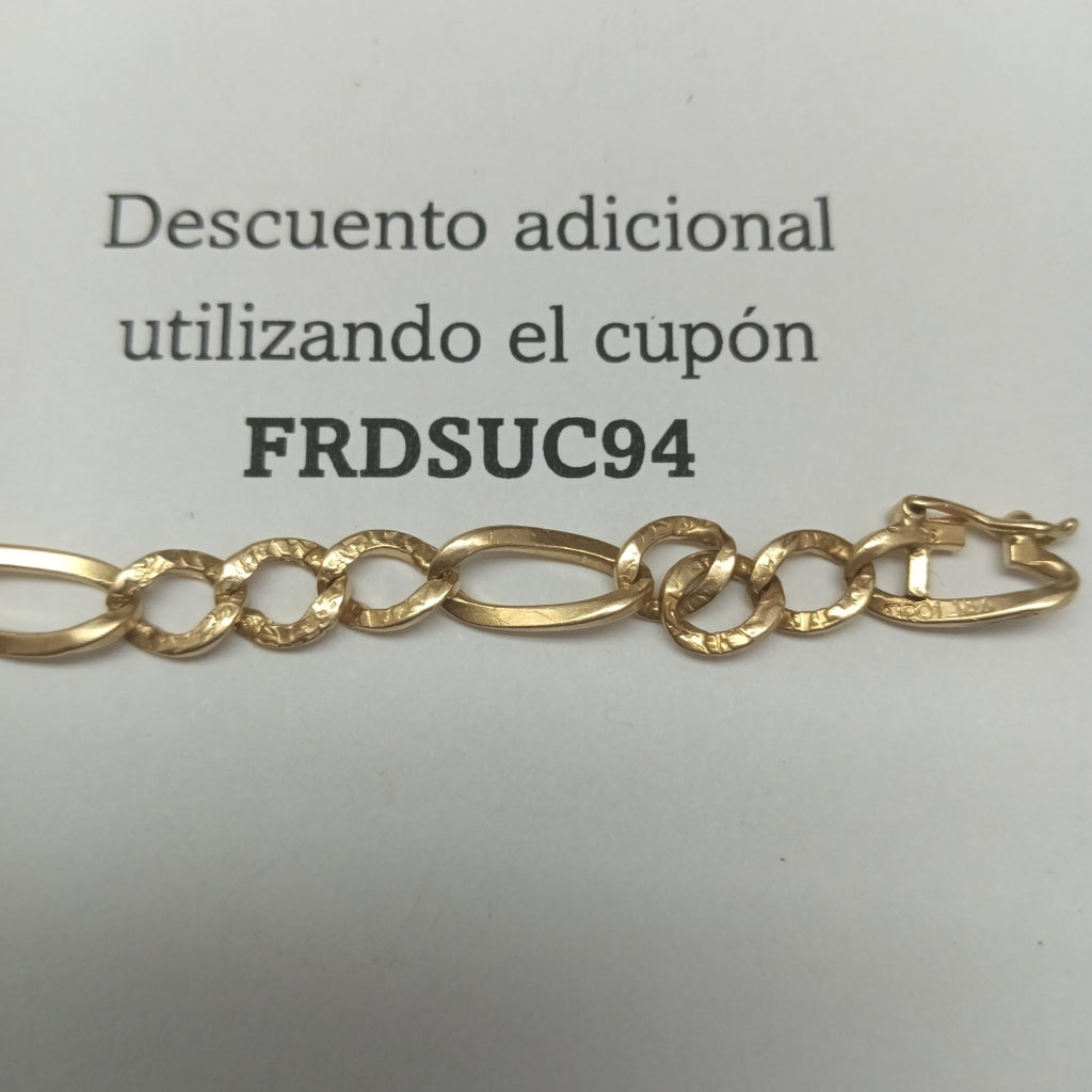 PULSERA ORO 18 K 10.6 GRMS (SEMINUEVO)