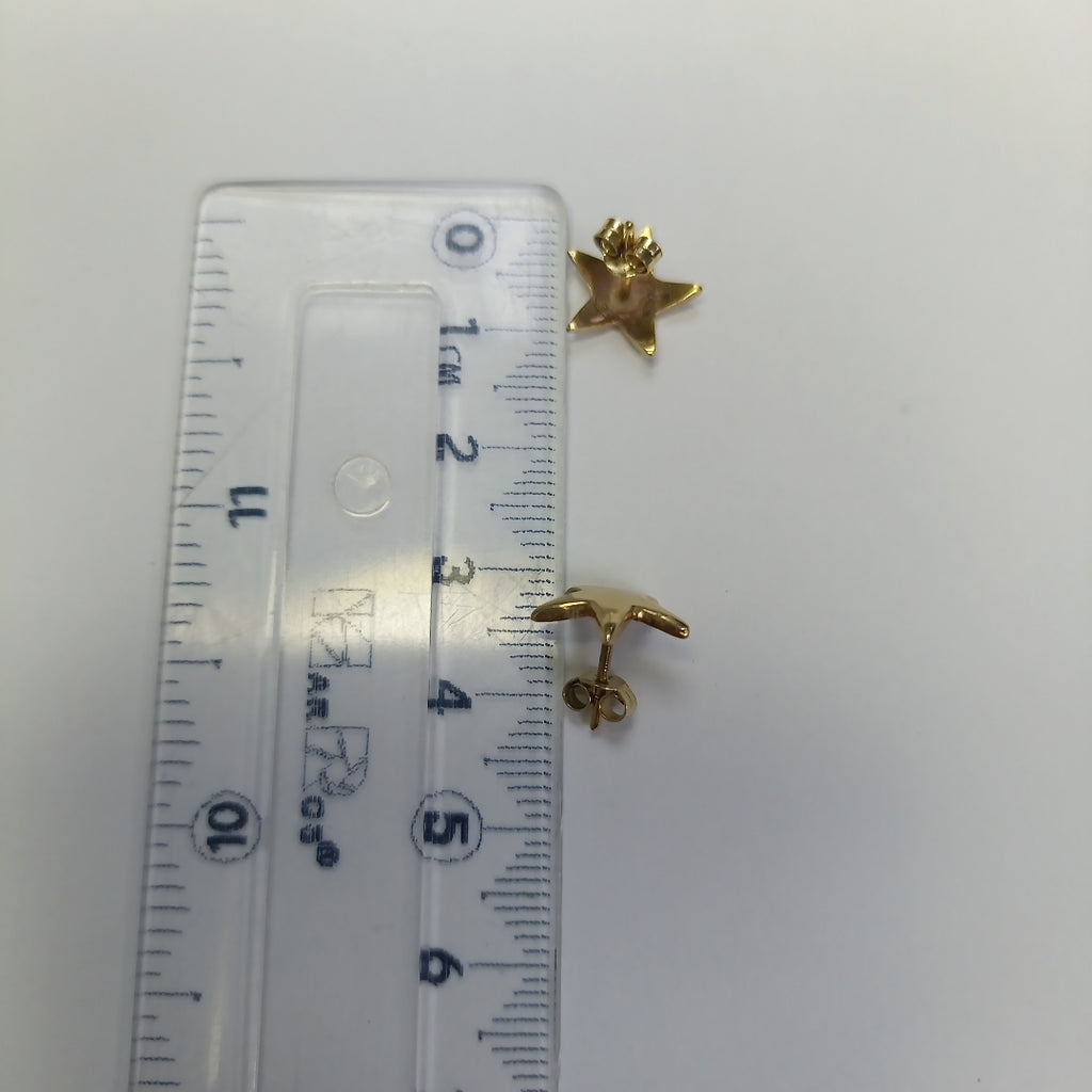 ARETES PAR ORO 14 K 1.9 GRMS (SEMINUEVO)