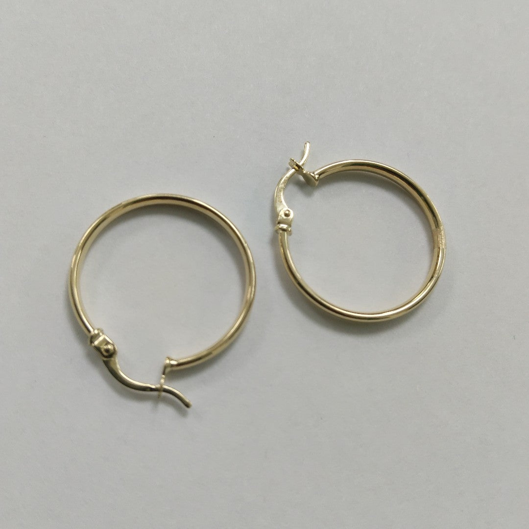 ARRACADAS ORO 14K 1.5 (NUEVO)