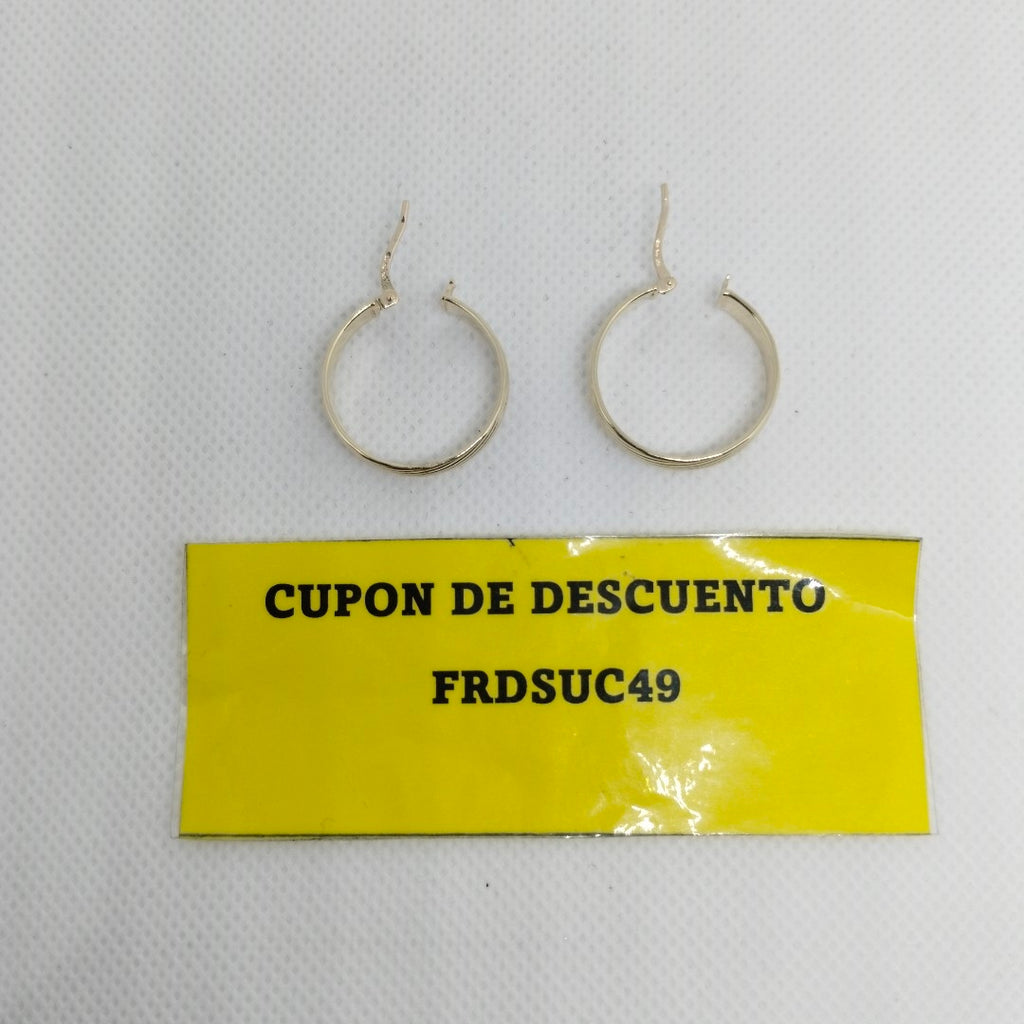 ARRACADAS ORO 10K 2 (NUEVO)