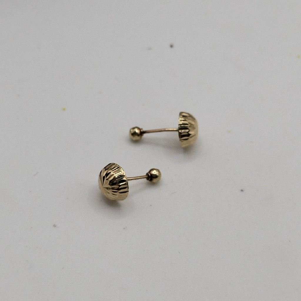 BROQUELES PAR ORO 10 K 0,40 GRMS (SEMINUEVO)