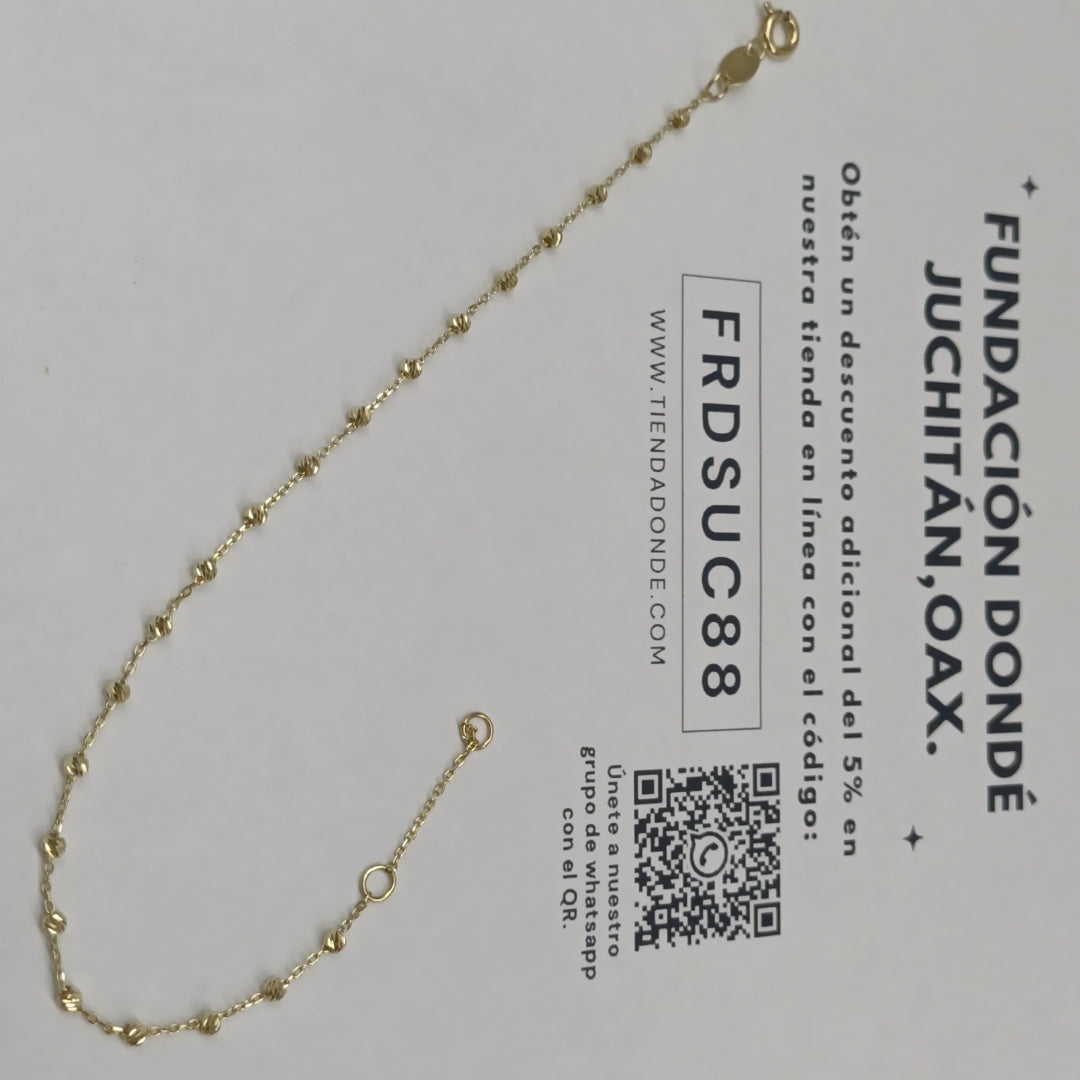 PULSERAS DAMA ORO 14K 1 (NUEVO)
