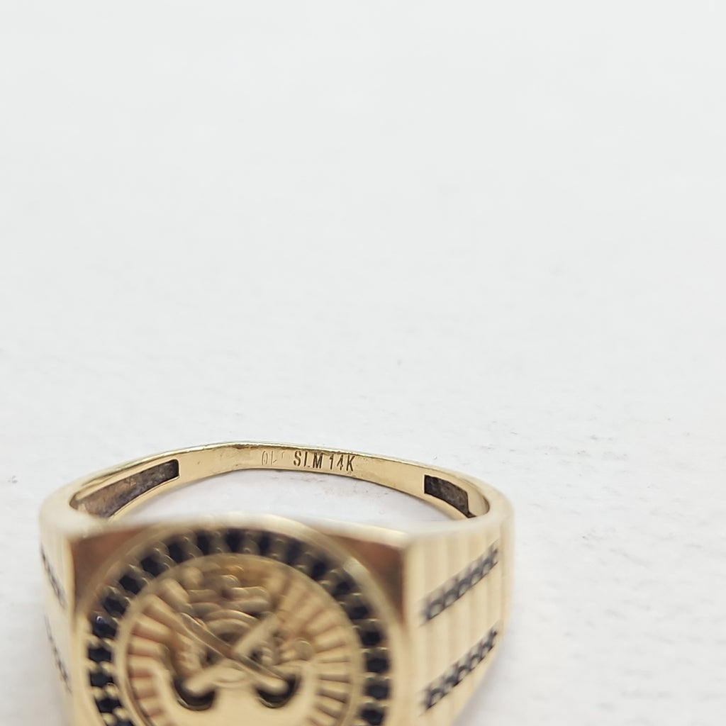 ANILLO ORO 14 K 5.1 GRMS (SEMINUEVO)