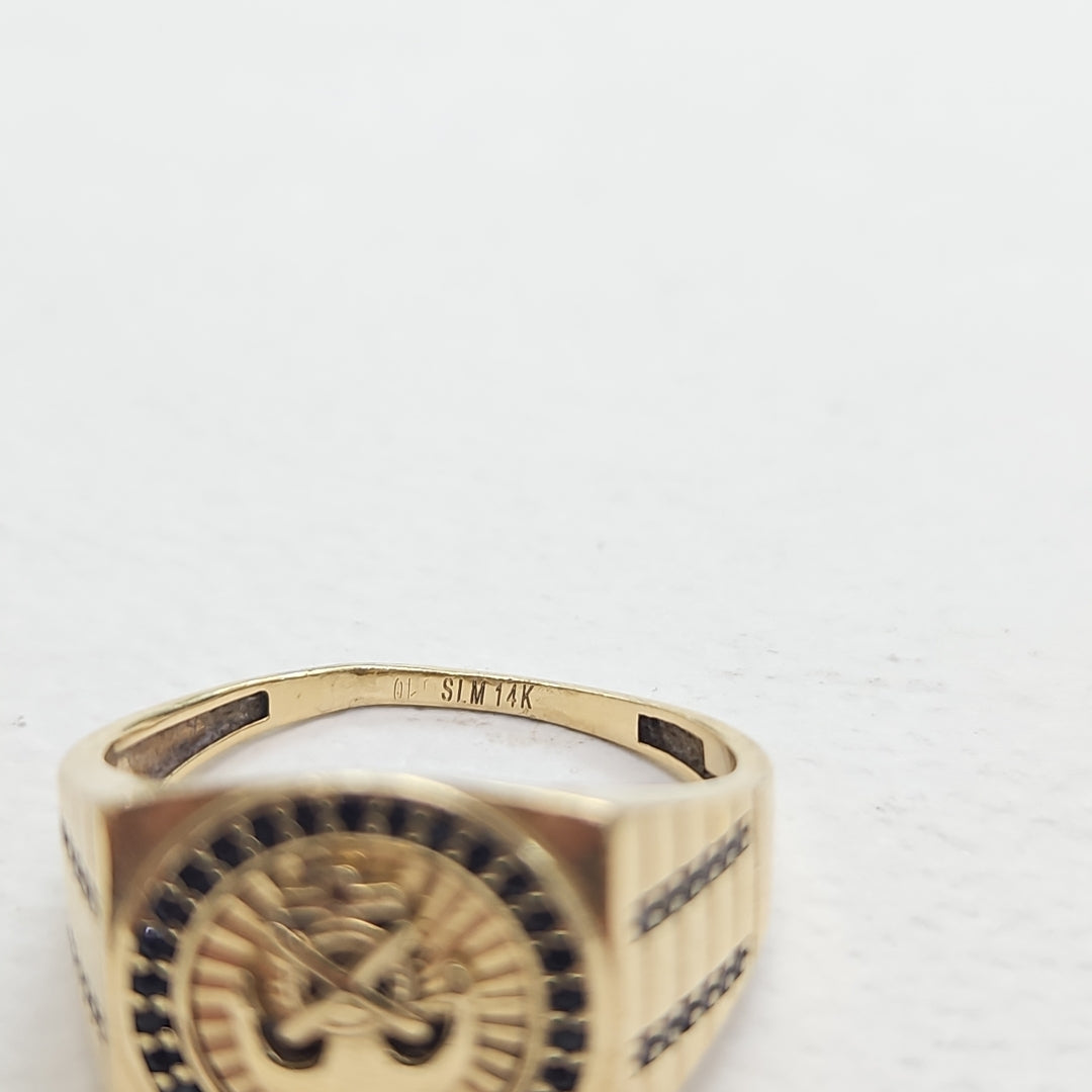 ANILLO ORO 14 K 5.1 GRMS (SEMINUEVO)