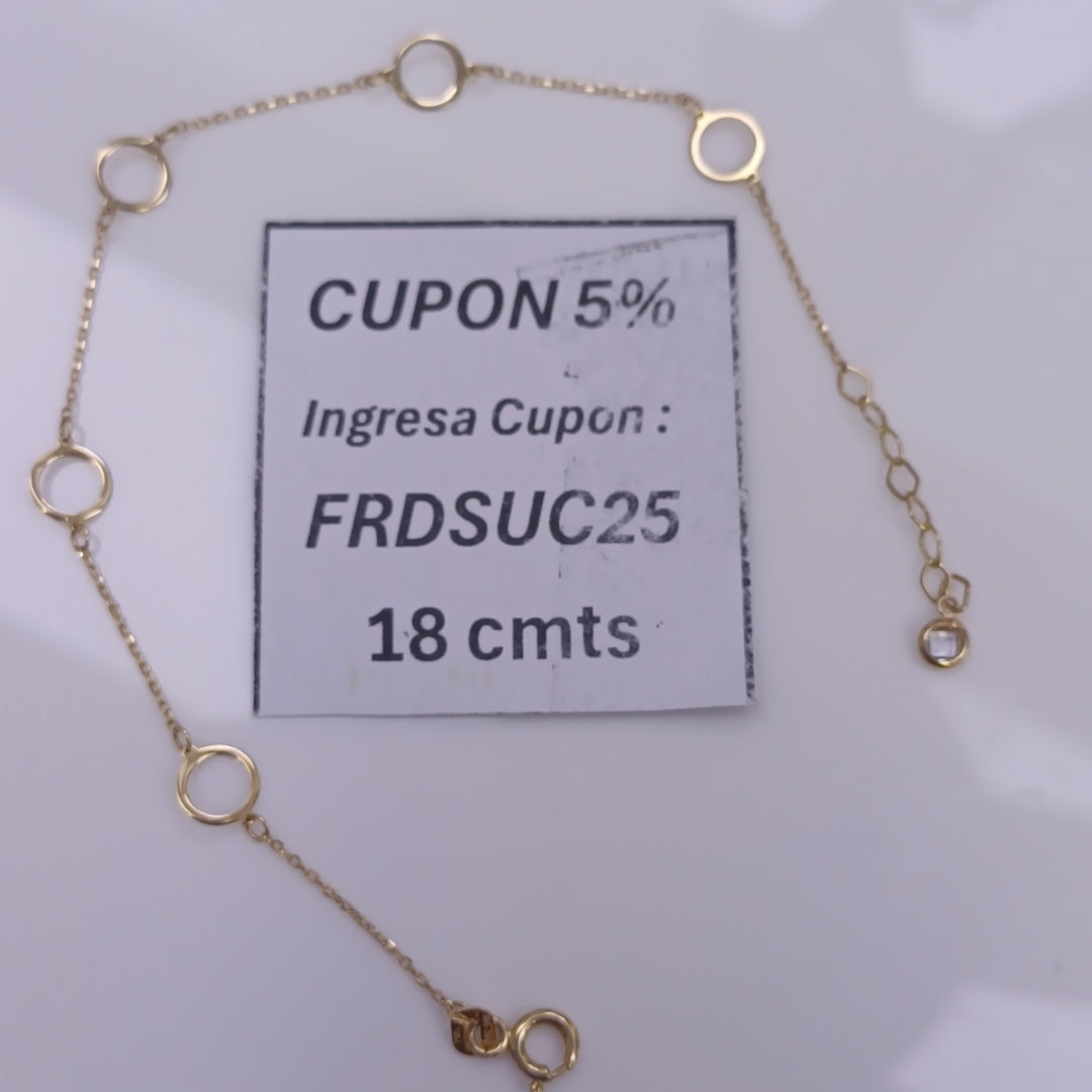 PULSERAS DAMA ORO 14K 0.9 (NUEVO)