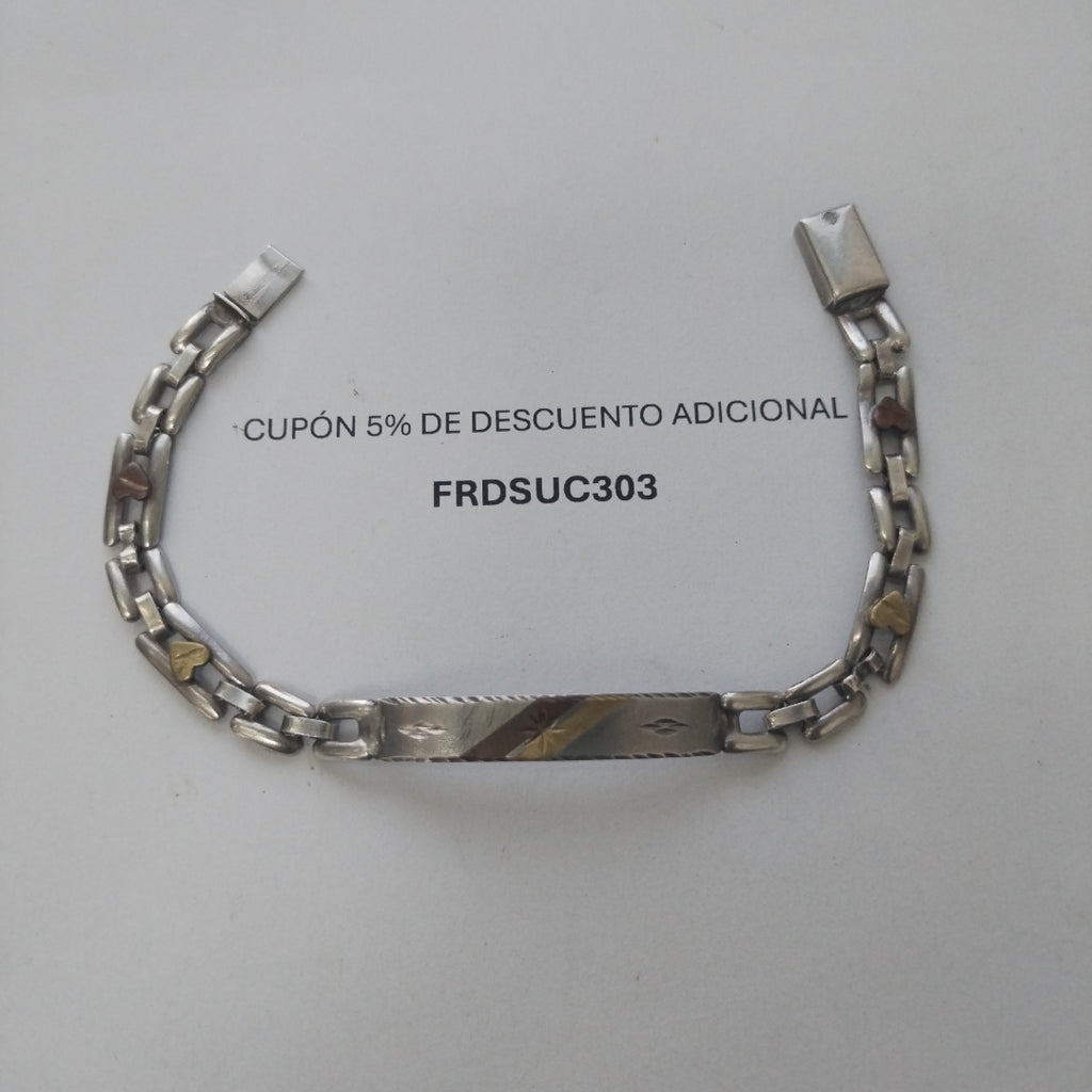 BRAZALETE PLATA 6.6 GRMS (SEMINUEVO)