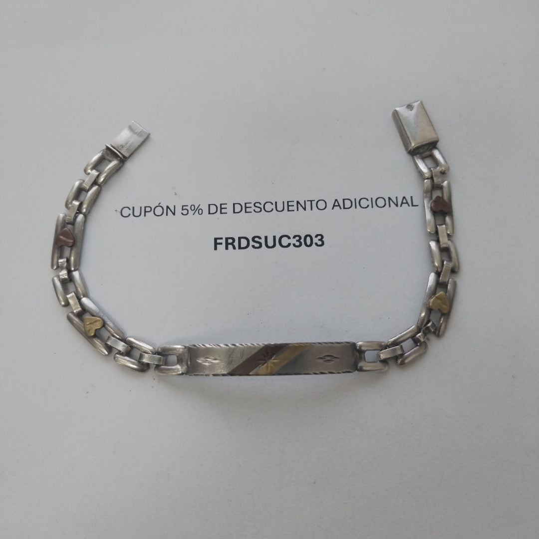 BRAZALETE PLATA 6.6 GRMS (SEMINUEVO)