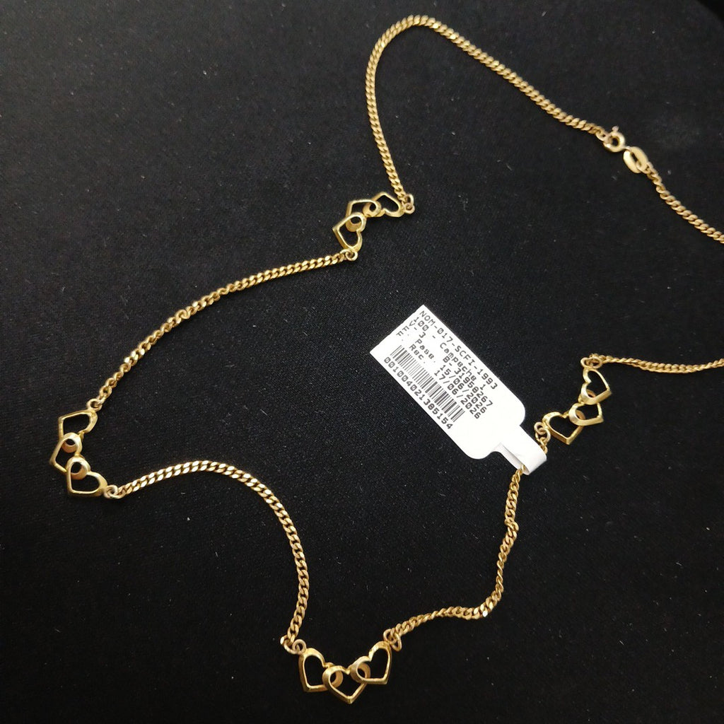 CADENA ORO 10 K 5,60 GRMS (SEMINUEVO)
