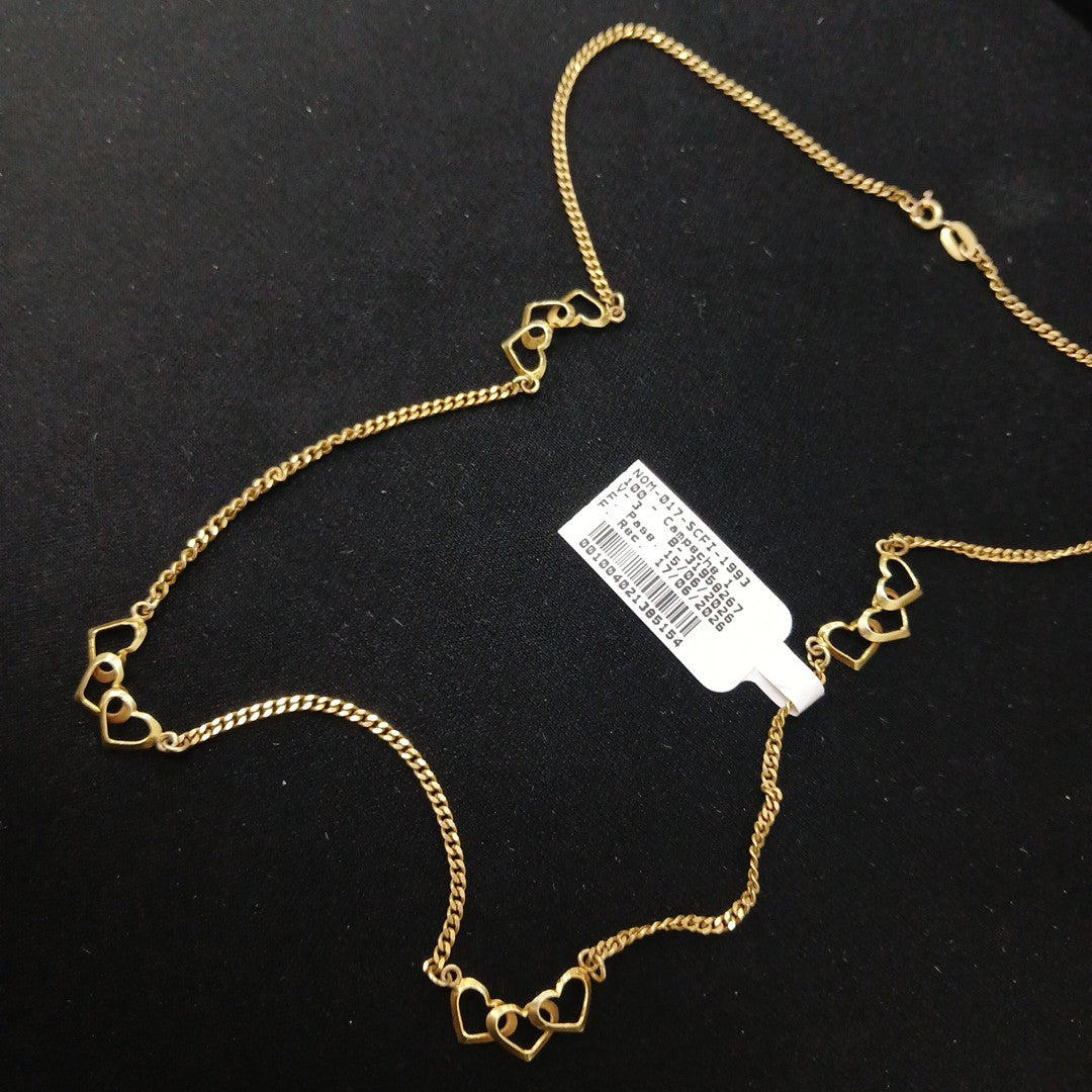 CADENA ORO 10 K 5,60 GRMS (SEMINUEVO)
