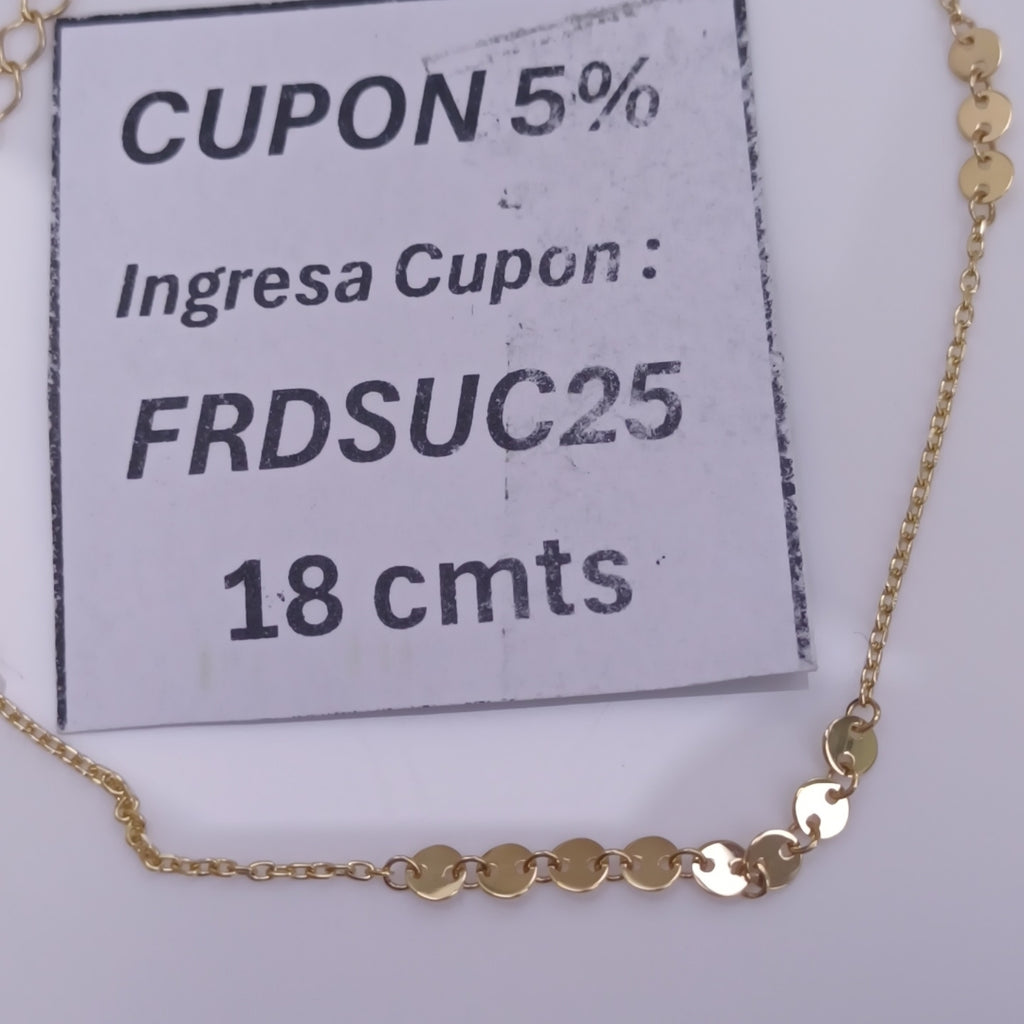 PULSERAS DAMA ORO 14K 1 (NUEVO)