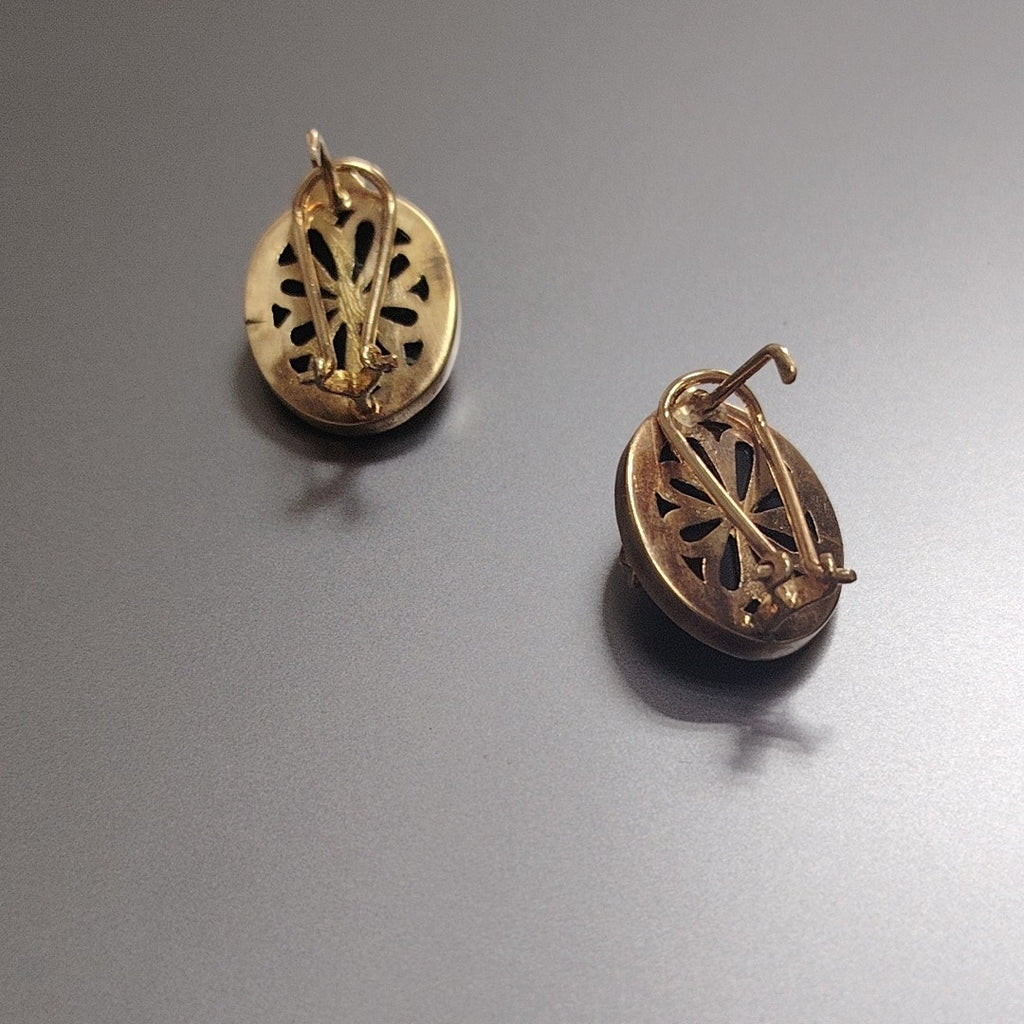 ARETES PAR ORO 14 K 6.2 GRMS (SEMINUEVO)
