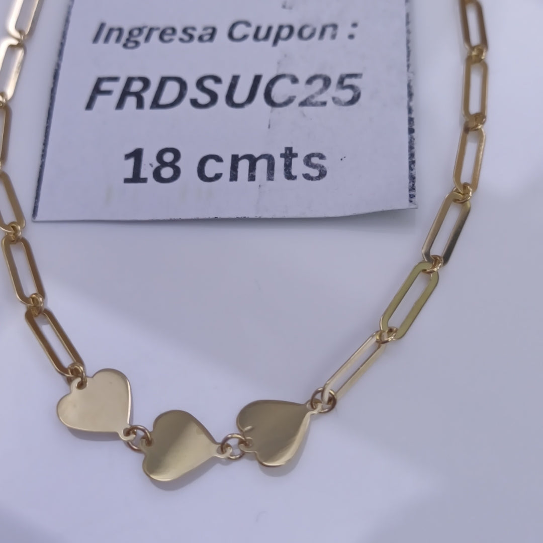 PULSERAS DAMA ORO 14K 1.8 (NUEVO)